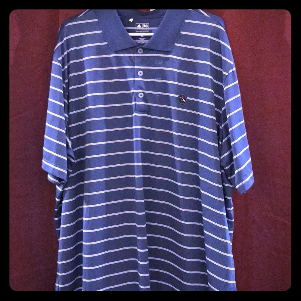 NEVER WORN! Cape Fear National Adidas golf polo